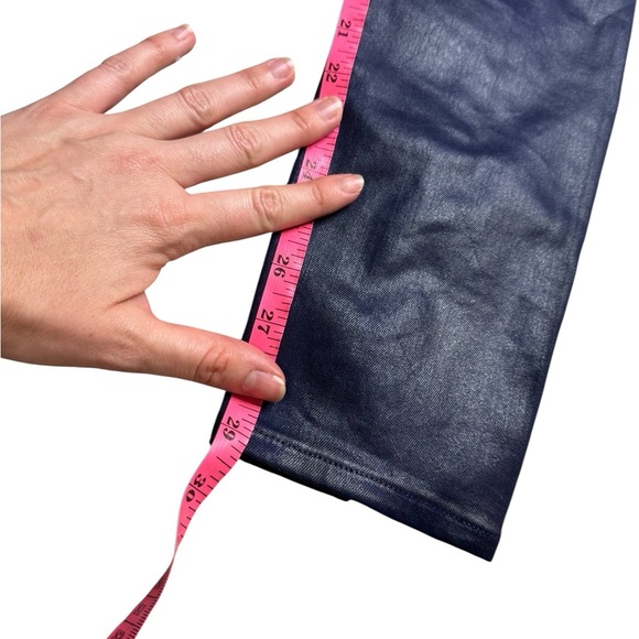 L'Agence Jyothi High Rise Split Ankle Jean Midnight Coated - Picture 6 of 6